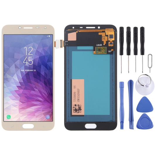 TFT LCD Screen for Galaxy J4 (2018) J400F/DS, J400G/DS With Digitizer Full Assembly (Gold) - LCD Screen by PMC Jewellery | Online Shopping South Africa | PMC Jewellery