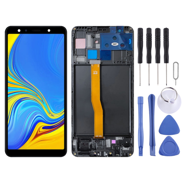 Original LCD Screen for Samsung Galaxy A7 (2018) SM-A750 With Digitizer Full Assembly With Frame - LCD Screen by PMC Jewellery | Online Shopping South Africa | PMC Jewellery