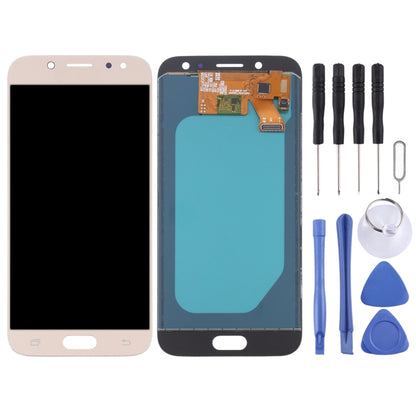 TFT LCD Screen for Galaxy J5 (2017)/J5 Pro 2017, J530F/DS, J530Y/DS With Digitizer Full Assembly (Gold) - LCD Screen by PMC Jewellery | Online Shopping South Africa | PMC Jewellery