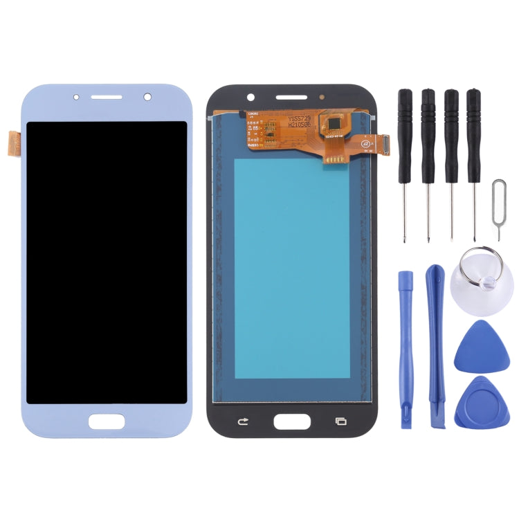 TFT LCD Screen for Galaxy A7 (2017), A720FA, A720F/DS With Digitizer Full Assembly (Blue) - LCD Screen by PMC Jewellery | Online Shopping South Africa | PMC Jewellery