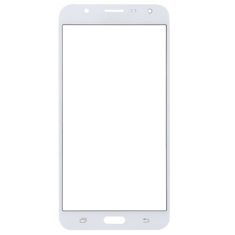 For Samsung Galaxy J7 (2016), J710F, J710FN, J710M/MN, J7108 10pcs Front Screen Outer Glass Lens (White) - Outer Glass Lens by PMC Jewellery | Online Shopping South Africa | PMC Jewellery