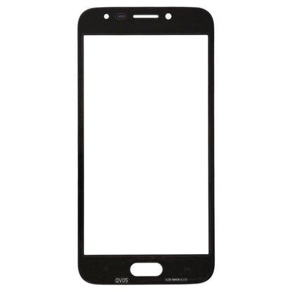 For Samsung Galaxy J2 Pro (2018), J250F/DS 10pcs Front Screen Outer Glass Lens (Black) - Outer Glass Lens by PMC Jewellery | Online Shopping South Africa | PMC Jewellery