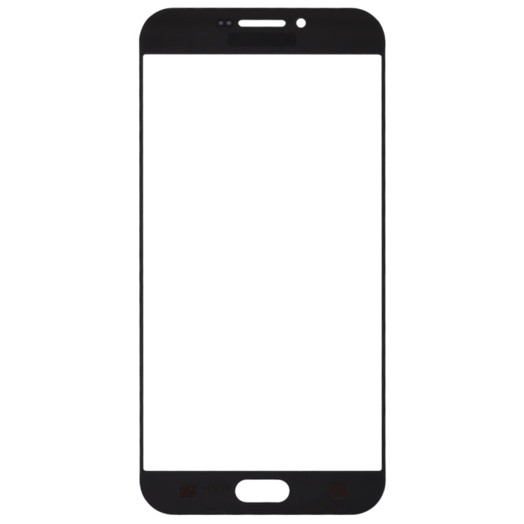 For Samsung Galaxy A8 (2016) / A810 10pcs Front Screen Outer Glass Lens (Black) - Outer Glass Lens by PMC Jewellery | Online Shopping South Africa | PMC Jewellery