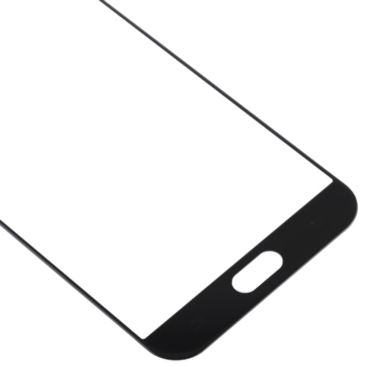 For Samsung Galaxy A8 (2016) / A810 10pcs Front Screen Outer Glass Lens (Black) - Outer Glass Lens by PMC Jewellery | Online Shopping South Africa | PMC Jewellery