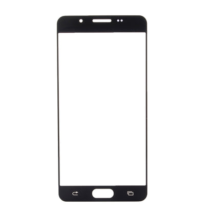 For Samsung Galaxy A7 (2016) / A710 10pcs Front Screen Outer Glass Lens (Black) - Outer Glass Lens by PMC Jewellery | Online Shopping South Africa | PMC Jewellery
