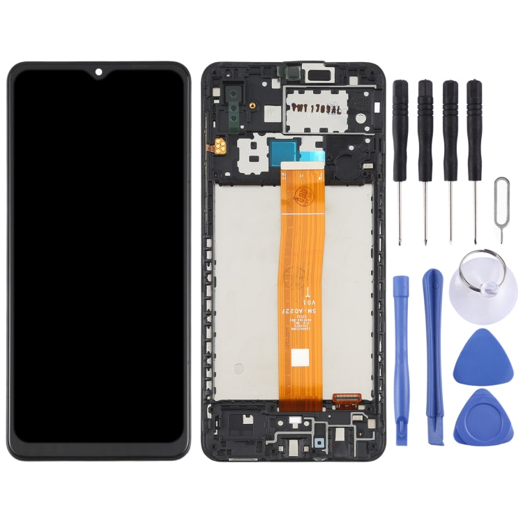 Original LCD Screen for Samsung Galaxy A02 SM-A022 Digitizer Full Assembly with Frame - LCD Screen by PMC Jewellery | Online Shopping South Africa | PMC Jewellery