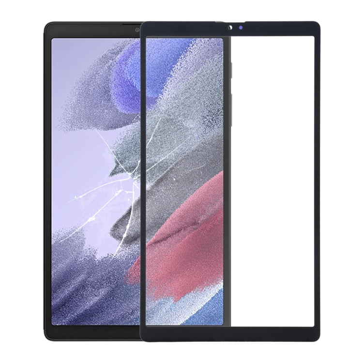 For Samsung Galaxy Tab A7 Lite SM-T225 LTE  Front Screen Outer Glass Lens with OCA Optically Clear Adhesive (Black) - Touch Panel by PMC Jewellery | Online Shopping South Africa | PMC Jewellery