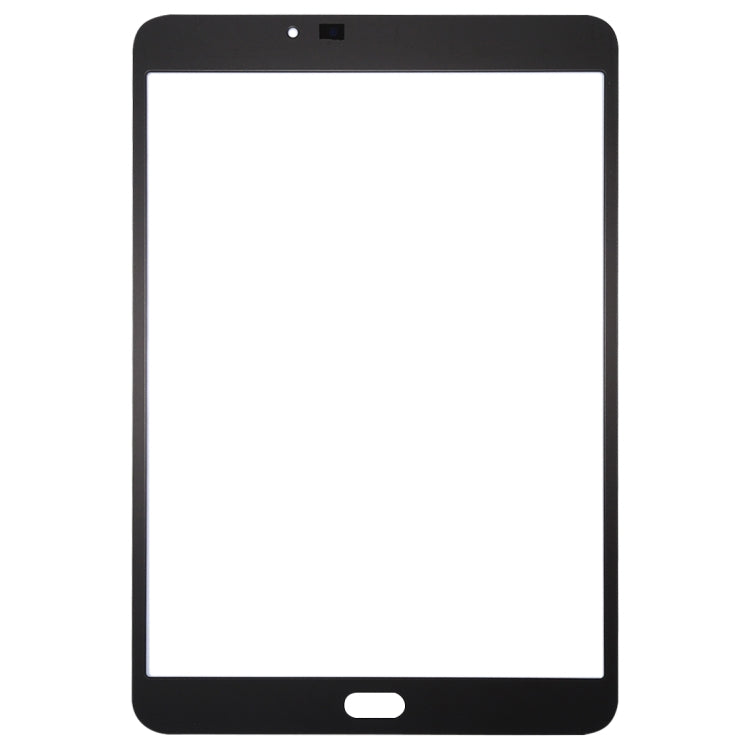 For Samsung Galaxy Tab S2 8.0 / T713 Front Screen Outer Glass Lens with OCA Optically Clear Adhesive (Black) - Outer Glass Lens by PMC Jewellery | Online Shopping South Africa | PMC Jewellery