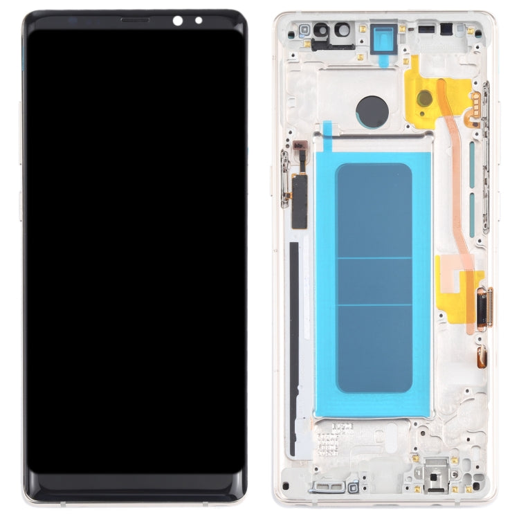 OLED LCD Screen for Samsung Galaxy Note 8 SM-N950 Digitizer Full Assembly with Frame (Gold) - LCD Screen by PMC Jewellery | Online Shopping South Africa | PMC Jewellery
