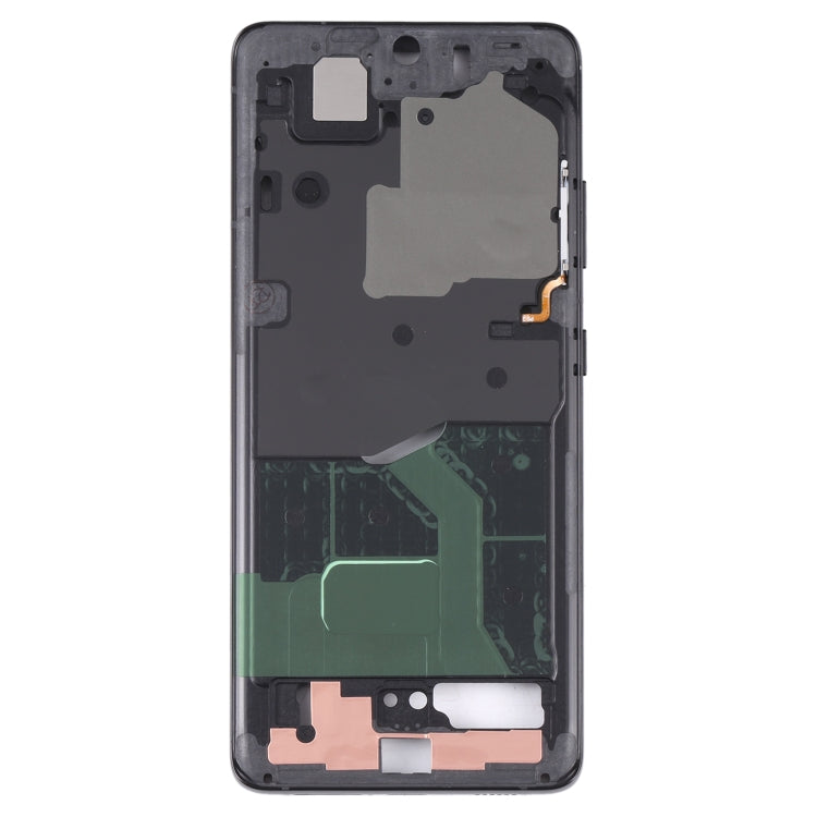 For Samsung Galaxy S21 Ultra 5G SM-G998B Middle Frame Bezel Plate (Black) - Frame Bezel Plate by PMC Jewellery | Online Shopping South Africa | PMC Jewellery