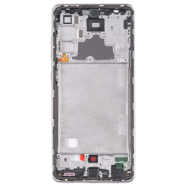 For Samsung Galaxy A52 5G SM-A526B Middle Frame Bezel Plate (Silver) - Frame Bezel Plate by PMC Jewellery | Online Shopping South Africa | PMC Jewellery