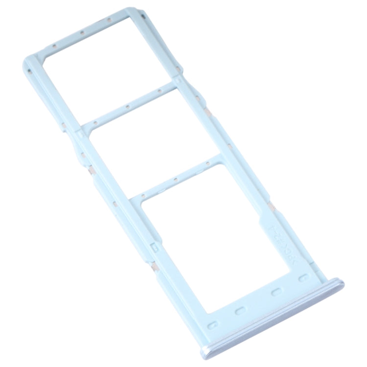 For Samsung Galaxy M23 SM-M236B Original SIM Card Tray + SIM Card Tray + Micro SD Card Tray (Blue) - Card Socket by PMC Jewellery | Online Shopping South Africa | PMC Jewellery