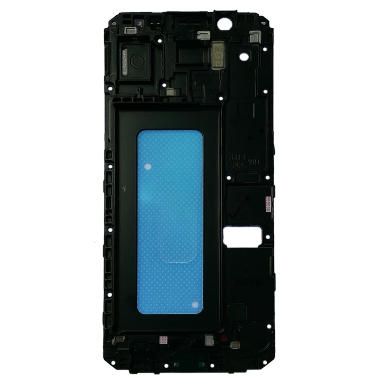For Galaxy On6 / J6 / J600 Front Housing LCD Frame Bezel Plate (Black) - Frame Bezel Plate by PMC TechLife | Online Shopping South Africa | PMC TechLife