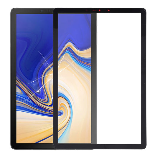 For Galaxy Tab S4 10.5 / SM-T830 / T835  Front Screen Outer Glass Lens (Black) - Touch Panel by PMC Jewellery | Online Shopping South Africa | PMC Jewellery