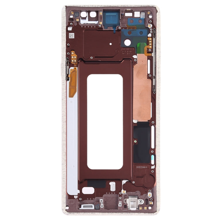 For Samsung Galaxy Note9 SM-N960F/DS, SM-N960U, SM-N9600/DS  Middle Frame Bezel Plate with Side Keys (Gold) - Frame Bezel Plate by PMC Jewellery | Online Shopping South Africa | PMC Jewellery