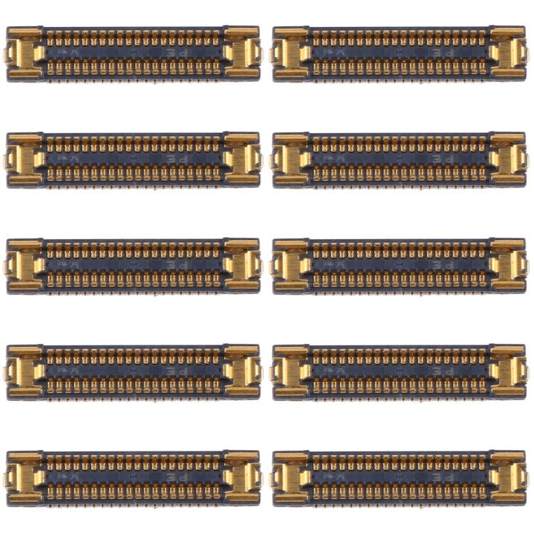 For Samsung Galaxy A71 10pcs Motherboard LCD Display FPC Connector - FPC Connector by PMC Jewellery | Online Shopping South Africa | PMC Jewellery