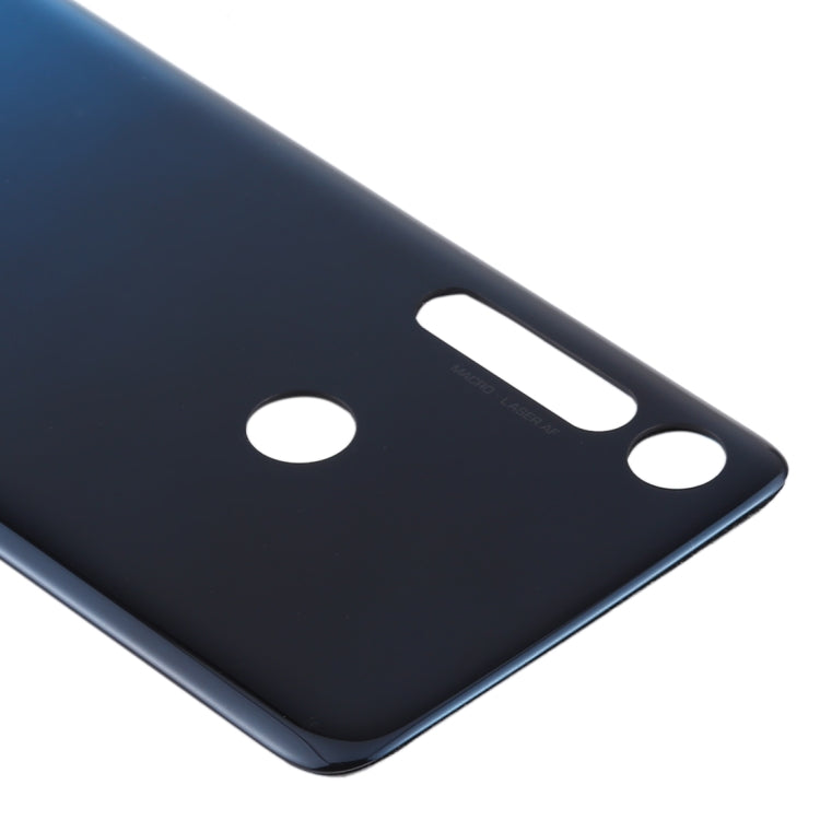 Battery Back Cover for Motorola Moto One Macro (Blue) - Back Cover by PMC TechLife | Online Shopping South Africa | PMC TechLife