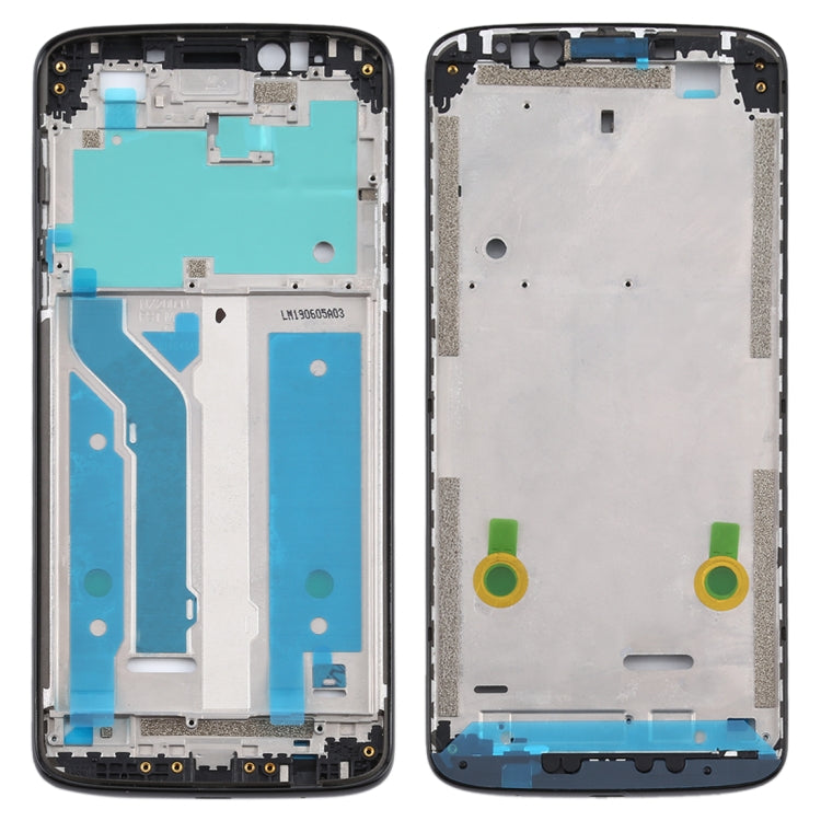 Front Housing LCD Frame Bezel Plate for Motorola Moto E5 Plus (Black) - Frame Bezel Plate by PMC TechLife | Online Shopping South Africa | PMC TechLife
