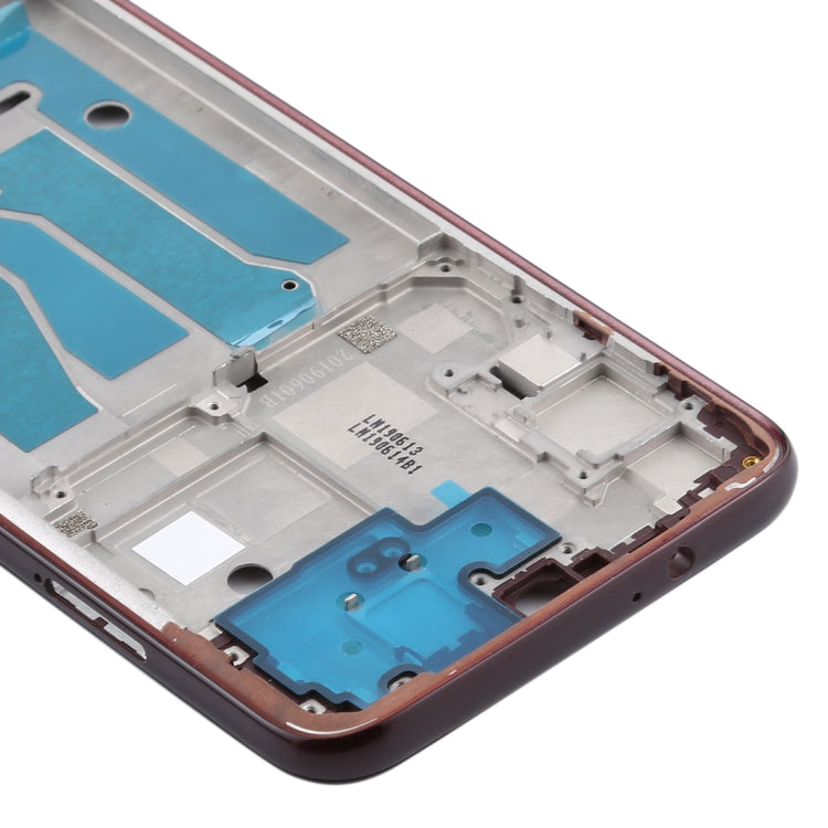 Front Housing LCD Frame Bezel Plate for Motorola Moto G8 Plus(Red) - Frame Bezel Plate by PMC TechLife | Online Shopping South Africa | PMC TechLife