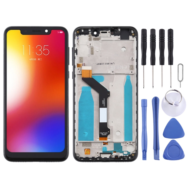 TFT LCD Screen for Motorola Moto One (P30 Play)Digitizer Full Assembly with Frame (Black) - free shipping - PMC TechLife - Order now!