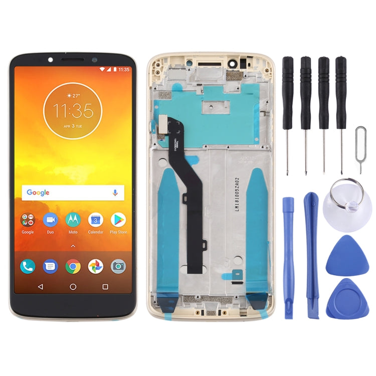 TFT LCD Screen for Motorola Moto E5/ G6 Play(Brazil)Digitizer Full Assembly with Frame(Gold) - free shipping - PMC TechLife - Order now!