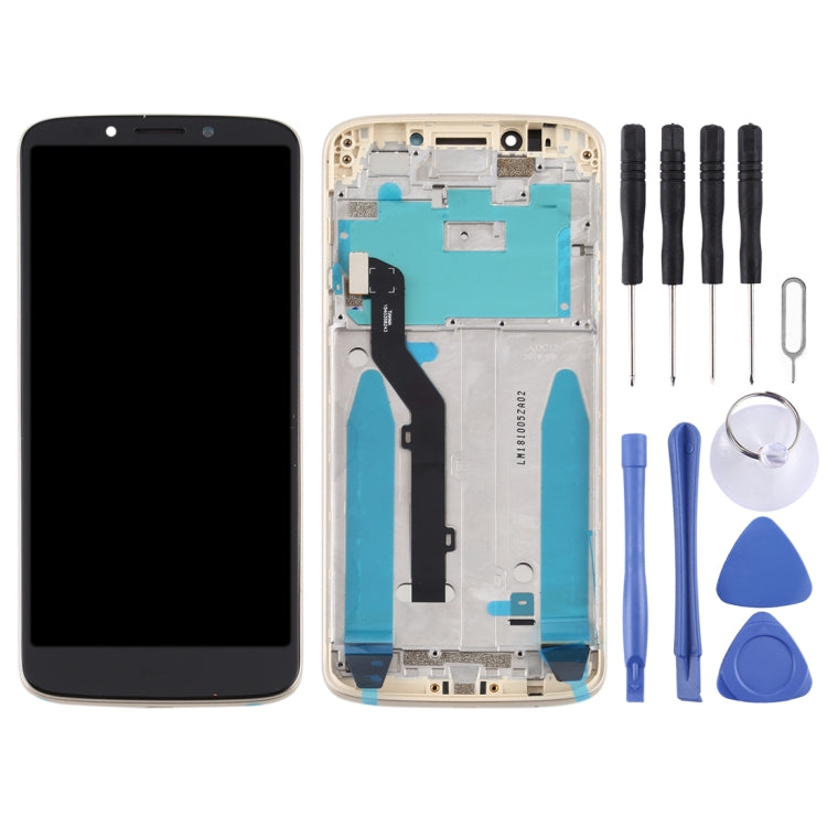 TFT LCD Screen for Motorola Moto E5/ G6 Play(Brazil)Digitizer Full Assembly with Frame(Gold) - LCD Screen by PMC Jewellery | Online Shopping South Africa | PMC Jewellery