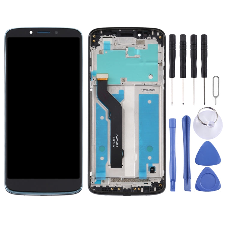 TFT LCD Screen for Motorola Moto E5 Plus Digitizer Full Assembly with Frame(Black) - LCD Screen by PMC Jewellery | Online Shopping South Africa | PMC Jewellery