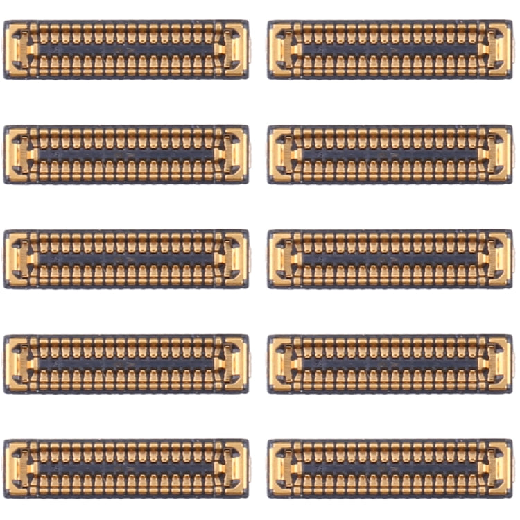 For Huawei Y9 Prime (2019) 10PCS Motherboard LCD Display FPC Connector - FPC Connector by PMC TechLife | Online Shopping South Africa | PMC TechLife