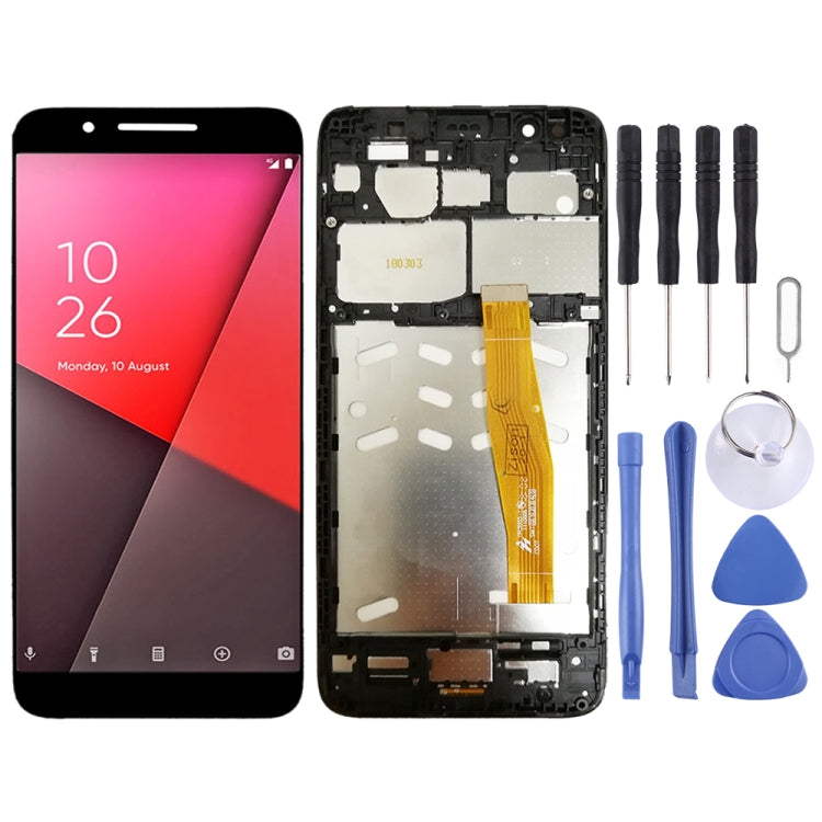 OEM LCD Screen for Vodafone Smart N9 / VFD720 with Digitizer Full Assembly With Frame (Black) - free shipping - PMC TechLife - Order now!