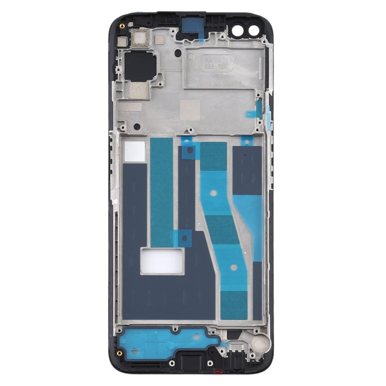 For OPPO Realme 6 Pro Front Housing LCD Frame Bezel Plate (Black) - Frame Bezel Plate by PMC TechLife | Online Shopping South Africa | PMC TechLife