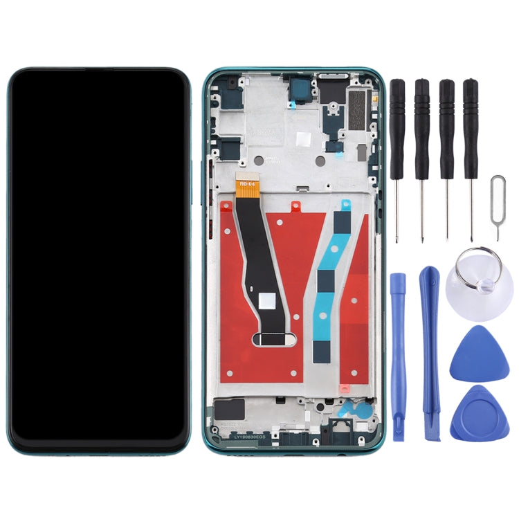 LCD Screen and Digitizer Full Assembly with Frame for Huawei Y9 Prime (2019)(Green) - free shipping - PMC TechLife - Order now!