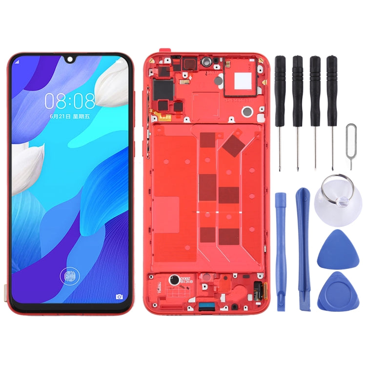 Original OLED LCD Screen for Huawei Nova 5 Pro Digitizer Full Assembly with Frame(Red) - free shipping - PMC TechLife - Order now!