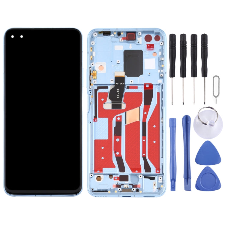 OEM LCD Screen for Huawei Nova 6 5G Digitizer Full Assembly with Frame(Blue) - free shipping - PMC TechLife - Order now!