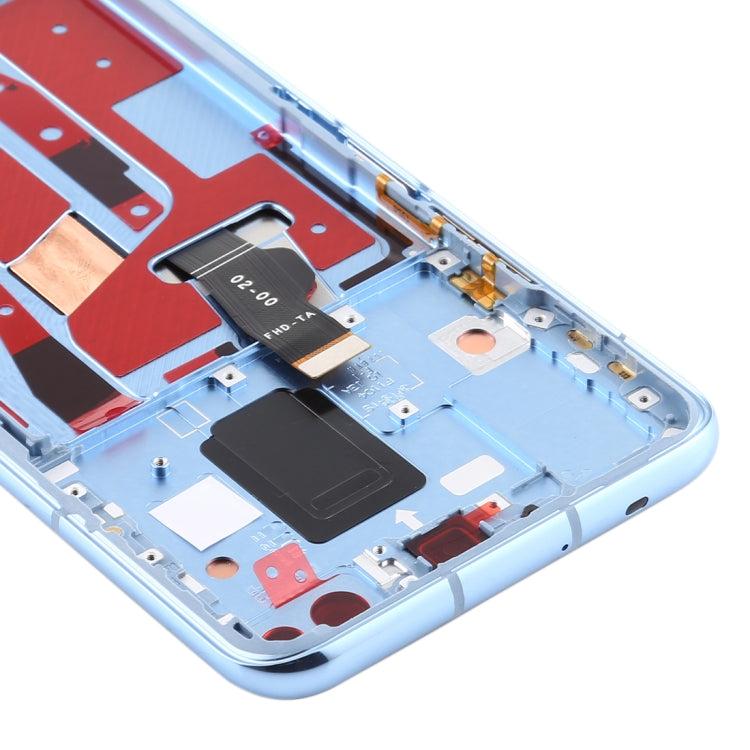 OEM LCD Screen for Huawei Nova 6 5G Digitizer Full Assembly with Frame(Blue) - free shipping - PMC TechLife - Order now!