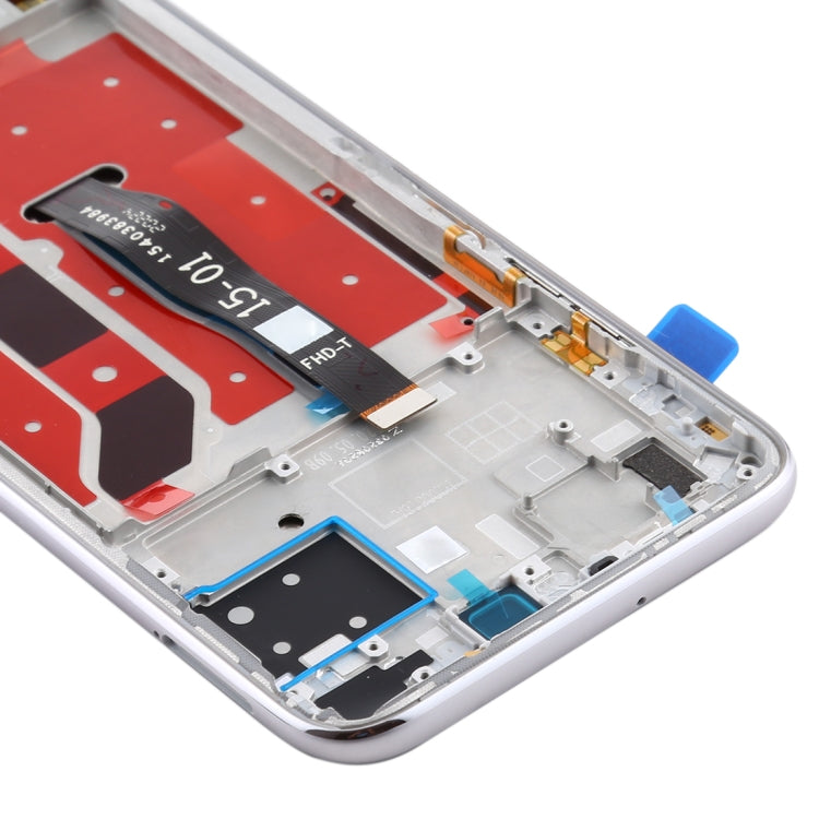 OEM LCD Screen for Huawei P40 Lite Digitizer Full Assembly with Frame(Silver) - free shipping - PMC TechLife - Order now!