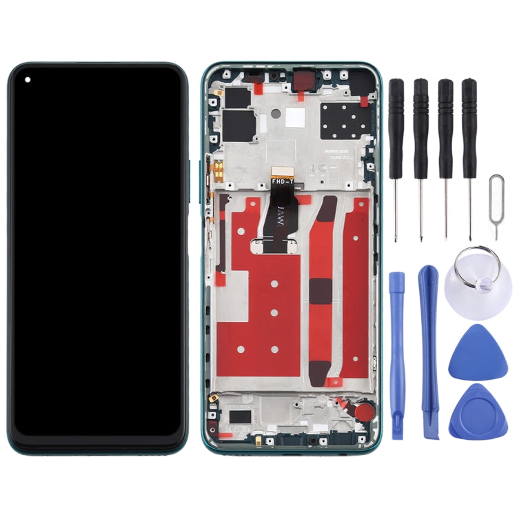 OEM LCD Screen for Huawei Nova 7 SE Digitizer Full Assembly with Frame���Green) - free shipping - PMC TechLife - Order now!