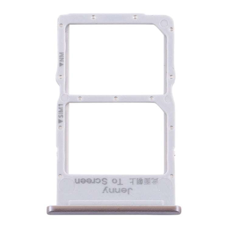SIM Card Tray + NM Card Tray for Huawei P40 Lite (Silver) - free shipping - PMC TechLife - Order now!