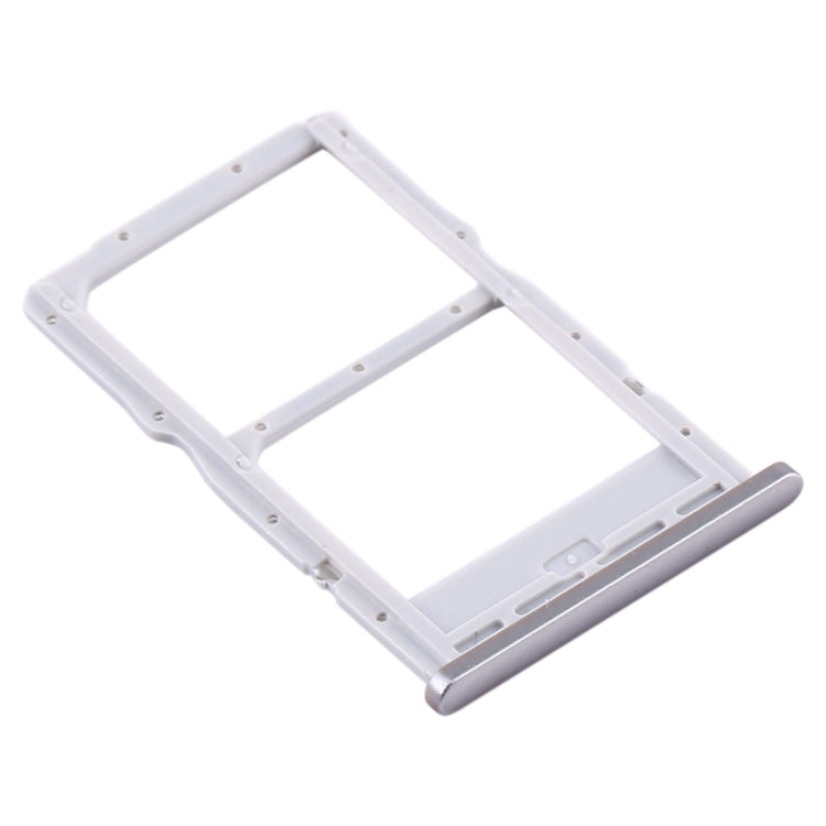 SIM Card Tray + NM Card Tray for Huawei P40 Lite (Silver) - free shipping - PMC TechLife - Order now!