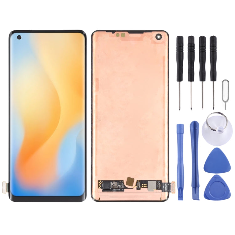 Original AMOLED Material LCD Screen and Digitizer Full Assembly for Vivo X50 Pro - free shipping - PMC TechLife - Order now!