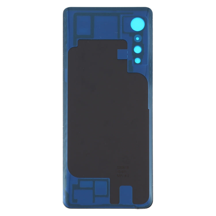 Battery Back Cover for LG Velvet LMG910EMW LM-G910EMW / Velvet 5G LM-G900N LM-G900EM(Black) - For LG by PMC Jewellery | Online Shopping South Africa | PMC Jewellery