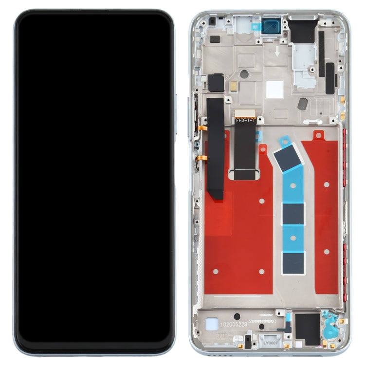OEM LCD Screen for Huawei Honor X10 5G Digitizer Full Assembly with Frame(Silver) - free shipping - PMC TechLife - Order now!
