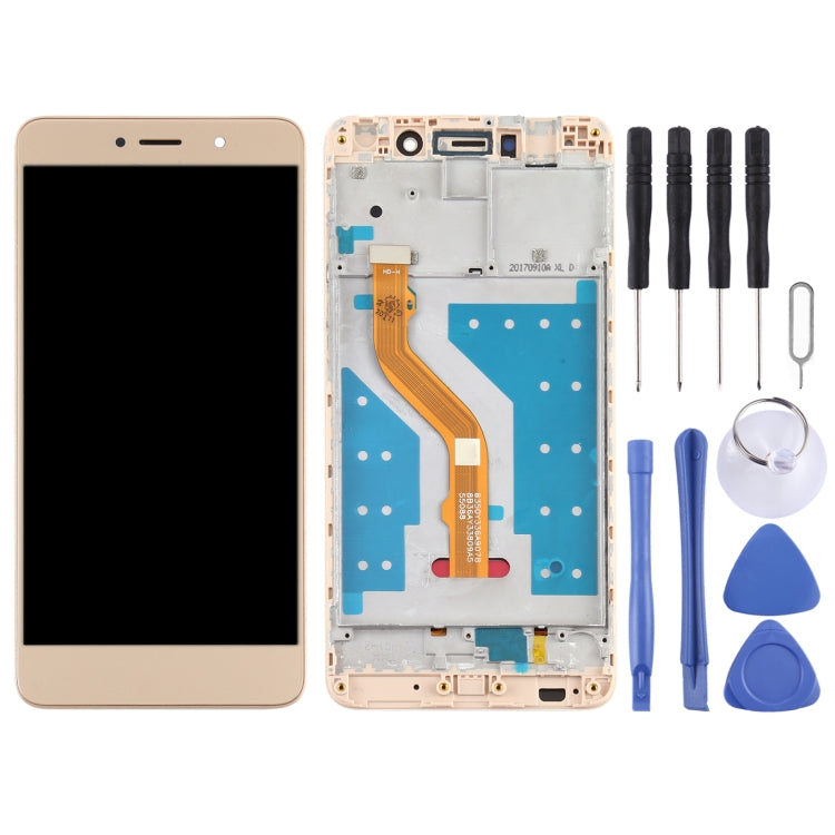 OEM LCD Screen for Huawei Enjoy 7 Plus/Y7 Prime Digitizer Full Assembly with Frame(Gold) - LCD Screen by PMC Jewellery | Online Shopping South Africa | PMC Jewellery