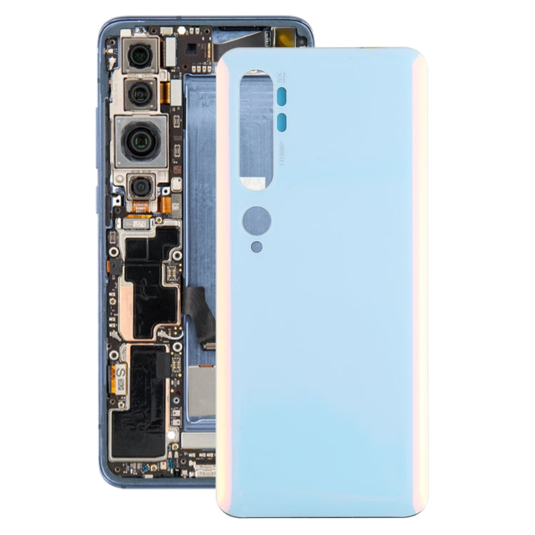 Battery Back Cover for Xiaomi Mi CC9 Pro / Mi Note 10 / Mi Note 10 Pro(White) - free shipping - PMC TechLife - Order now!