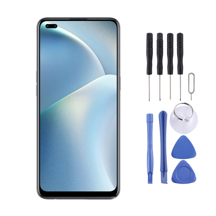 Original Super AMOLED LCD Screen for OPPO A93/Reno4 F CPH2121 with Digitizer Full Assembly - free shipping - PMC TechLife - Order now!