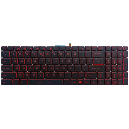 US Version Keyboard with Backlight for MSI GT62 GT72 GE62 GE72 GS60 GS70 GL62 GL72 GP62 GT72S GP72 GL63 GL73 (Red) - Replacement Keyboards by PMC Jewellery | Online Shopping South Africa | PMC Jewellery