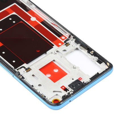 For OnePlus 9 (Dual SIM IN/CN Version) Middle Frame Bezel Plate (Blue) - Frame Bezel Plate by PMC Jewellery | Online Shopping South Africa | PMC Jewellery