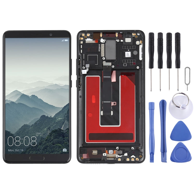 Original OLED LCD Screen for Huawei Mate 10 Digitizer Full Assembly with Frame(Black) - free shipping - PMC TechLife - Order now!