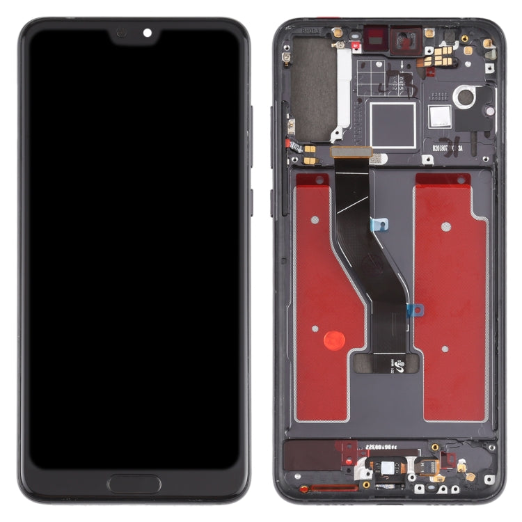 Original OLED LCD Screen for Huawei P20 Pro Digitizer Full Assembly with Frame(Black) - LCD Screen by PMC Jewellery | Online Shopping South Africa | PMC Jewellery