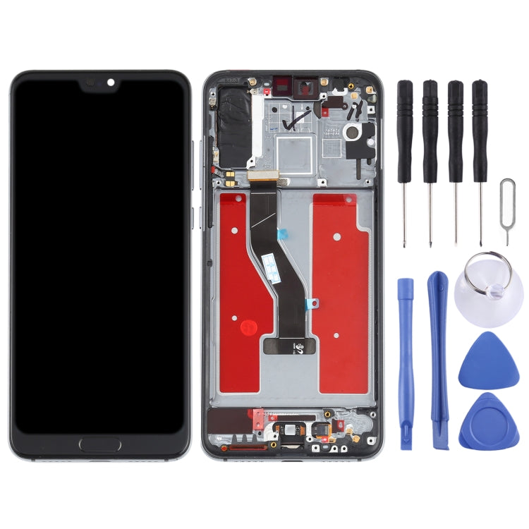 Original OLED LCD Screen for Huawei P20 Pro Digitizer Full Assembly with Frame(Blue) - free shipping - PMC TechLife - Order now!