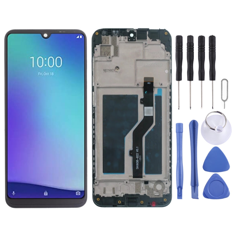 OEM LCD Screen for ZTE Blade A5 2020  Digitizer Full Assembly with Frame���Black) - For ZTE by PMC TechLife | Online Shopping South Africa | PMC TechLife